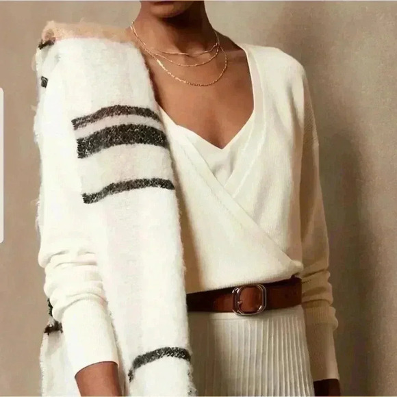 Banana Republic Forever Wrap Pullover Sweater - Picture 4 of 11